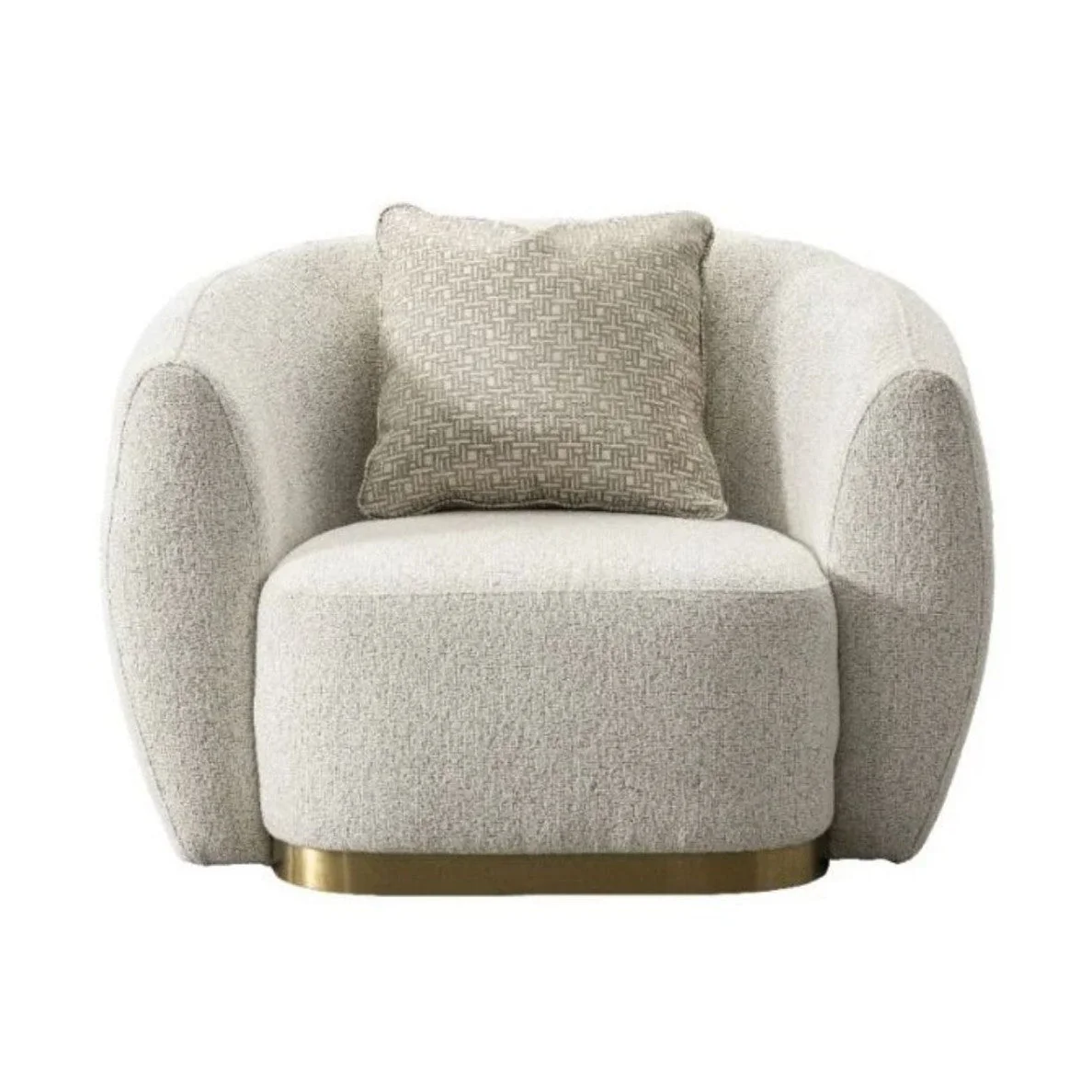 Recyclable Lucien Modern Accent Chair High-Performance