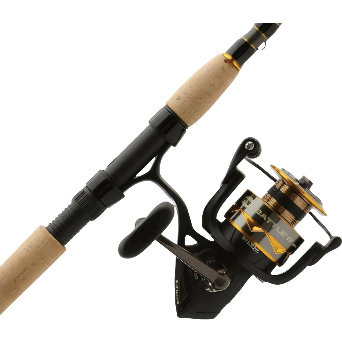 Reusable PENN Battle IV Spinning Combo Fishing Rod Reel Stylish