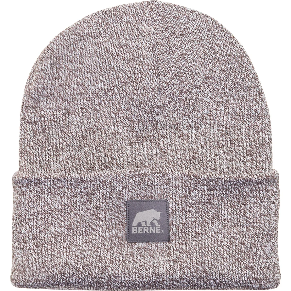 Breathable Berne Heritage Hickory Heather Knit Cuff Beanie Green