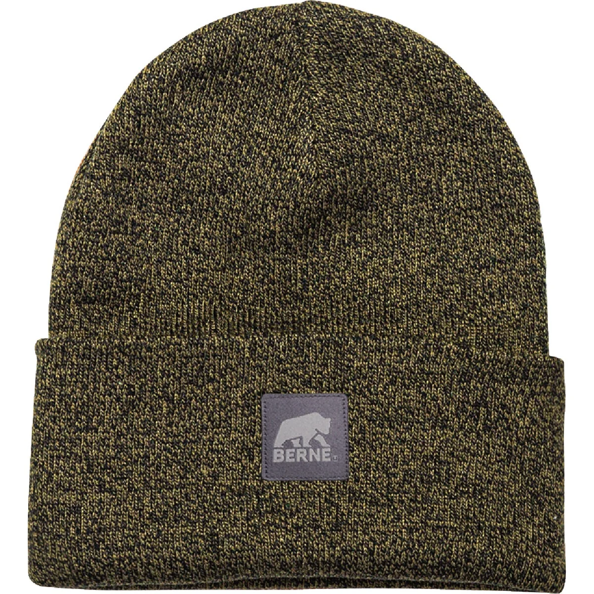 Responsible Berne Heritage Cedar Green Black Knit Cuff Beanie World-Class
