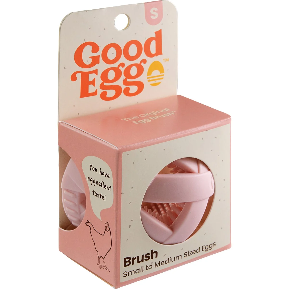 Sustainable GoodEgg Standard Size Egg Brush Original Design