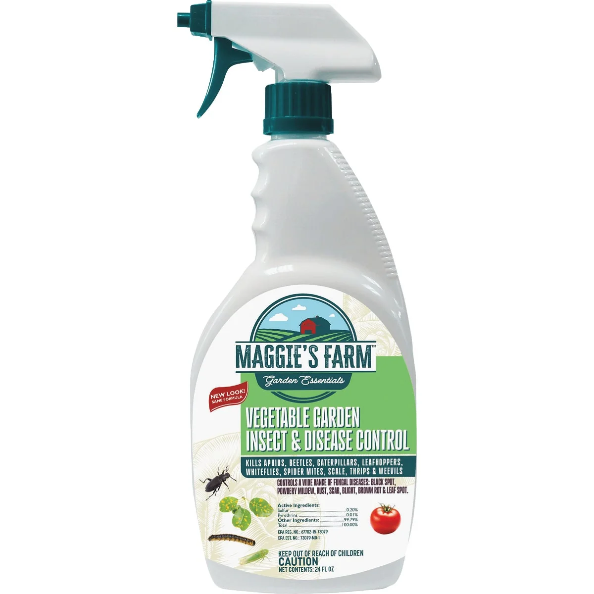 Exceptional Maggie's Farm 24 Oz. Ready To Use Trigger Spray Vegetable Garden Insect Disease Control Artisan