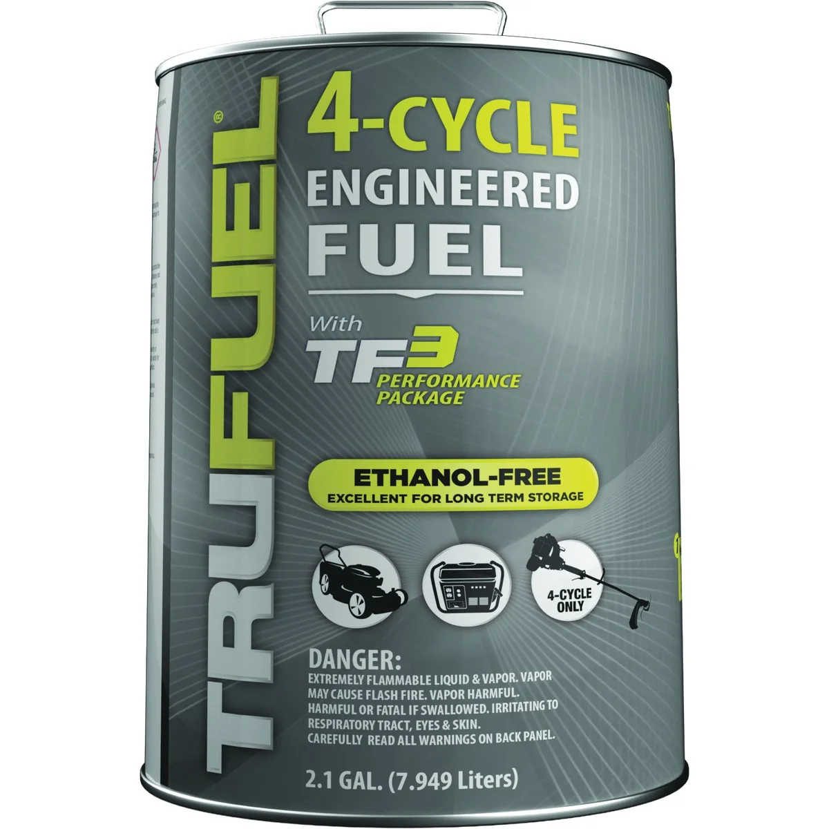 Functional TruFuel 2.1 Gal. Ethanol- 4-Cycle Fuel Sophisticated