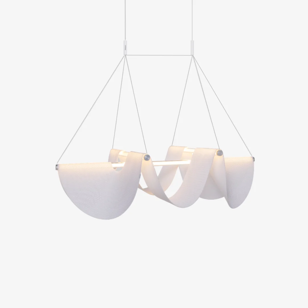 Consistent Floating Gauze Chandelier High-End