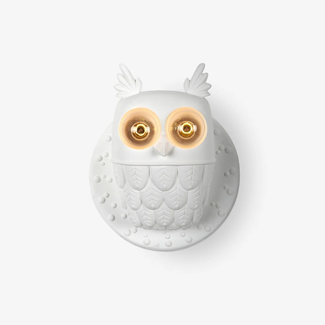 User-Friendly Owl Wall Lamp Enhanced
