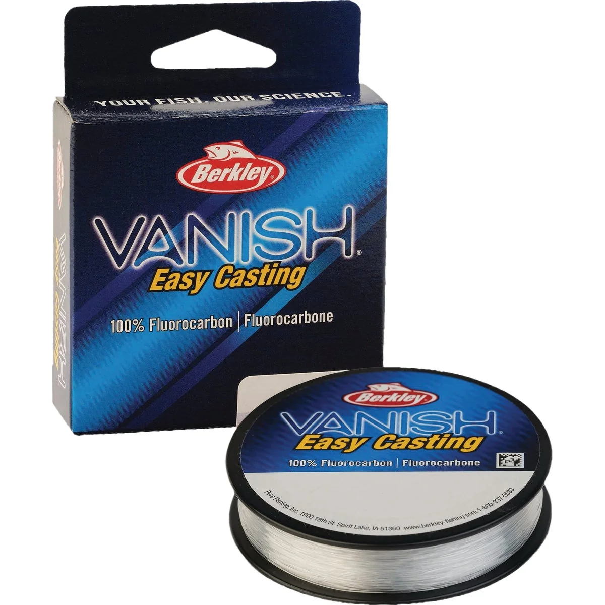 Dependable Berkley Vanish Clear 14 Lb. 110 Yd. Clear Fishing Line Sophisticated