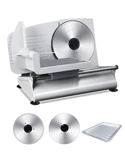 Innovative 200W Electric Meat Slicer Solid