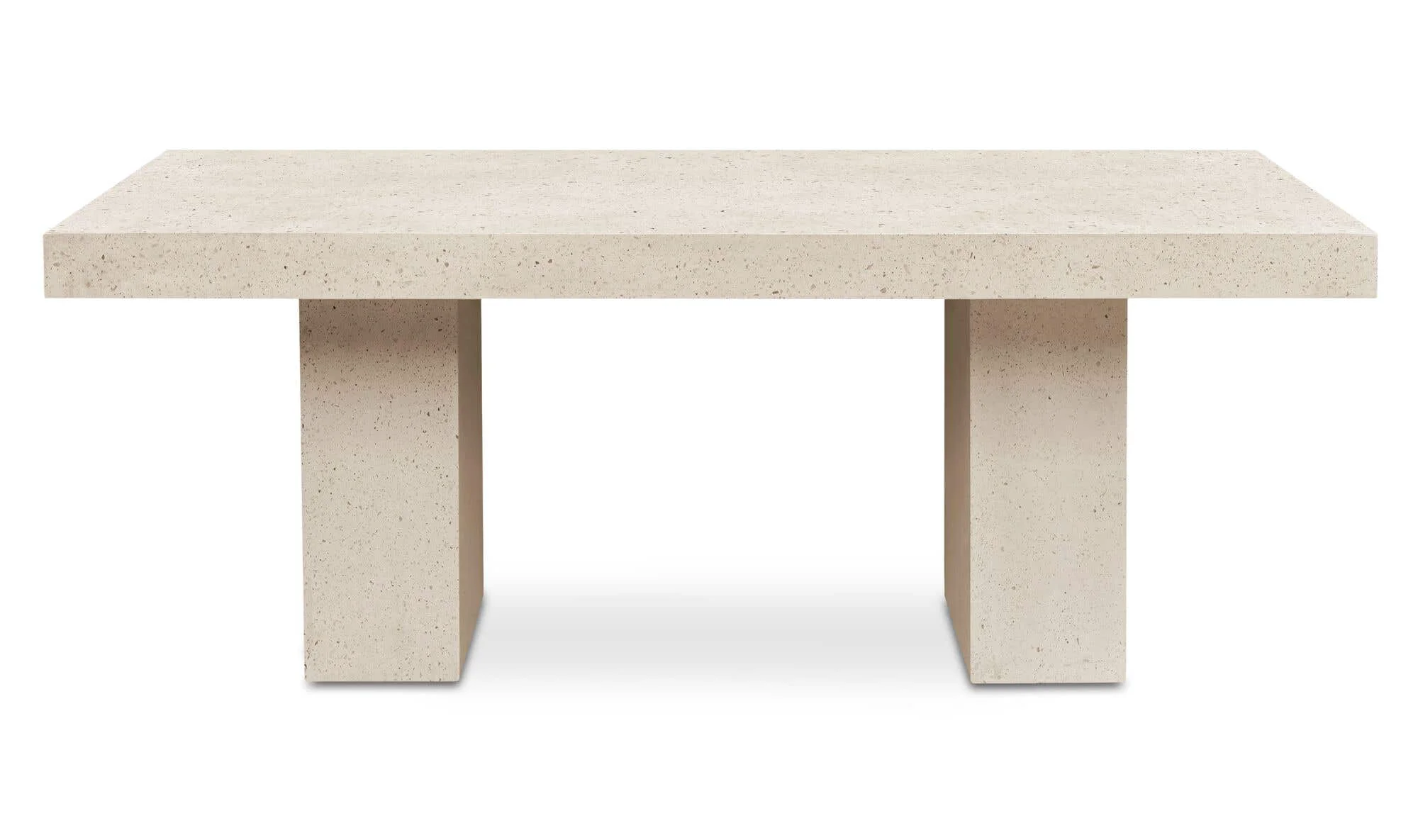 World-Class Antonius Outdoor Dining Table Terrazzo Quality