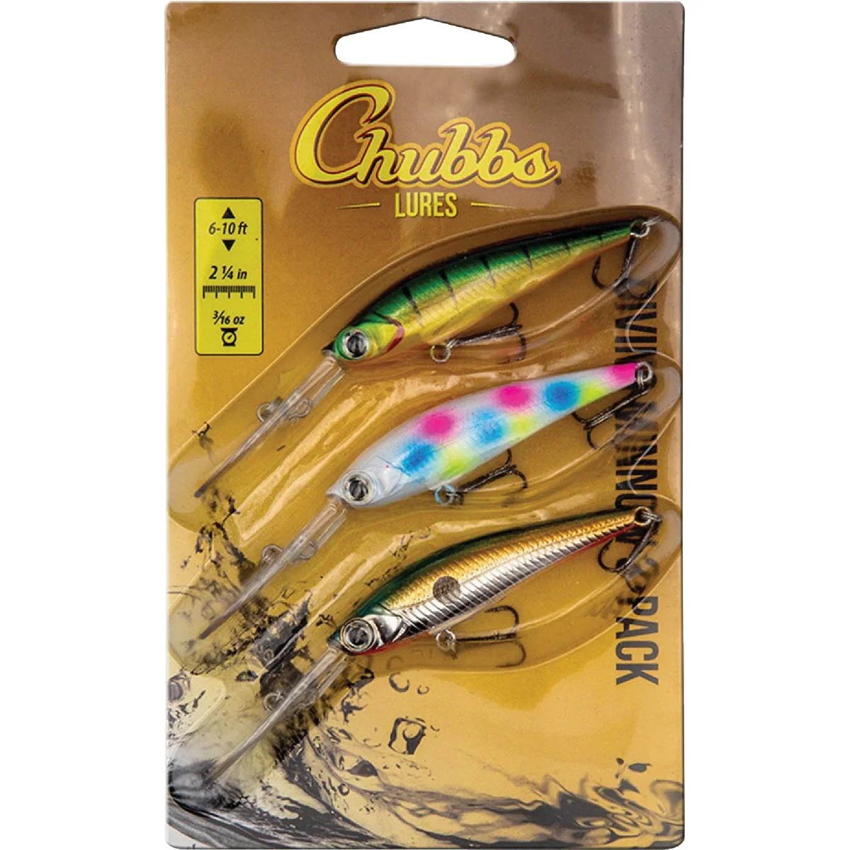 Next-Generation Chubbs Minnow Pro Pack 3-Piece Natural