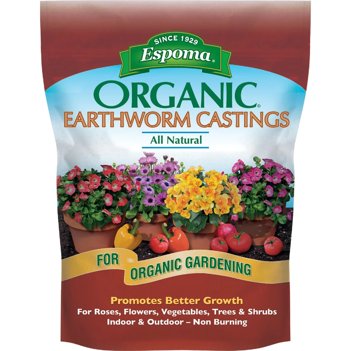 Minimalist Espoma Organic 4 Qt. Earthworm Castings Soil Conditioner Optimized
