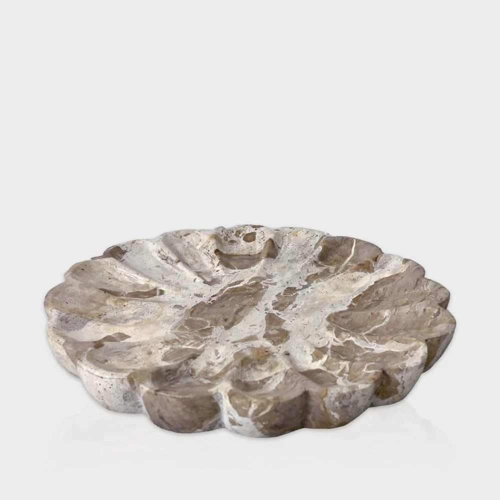 Soft Marble Anemone Decorative Tray Practical