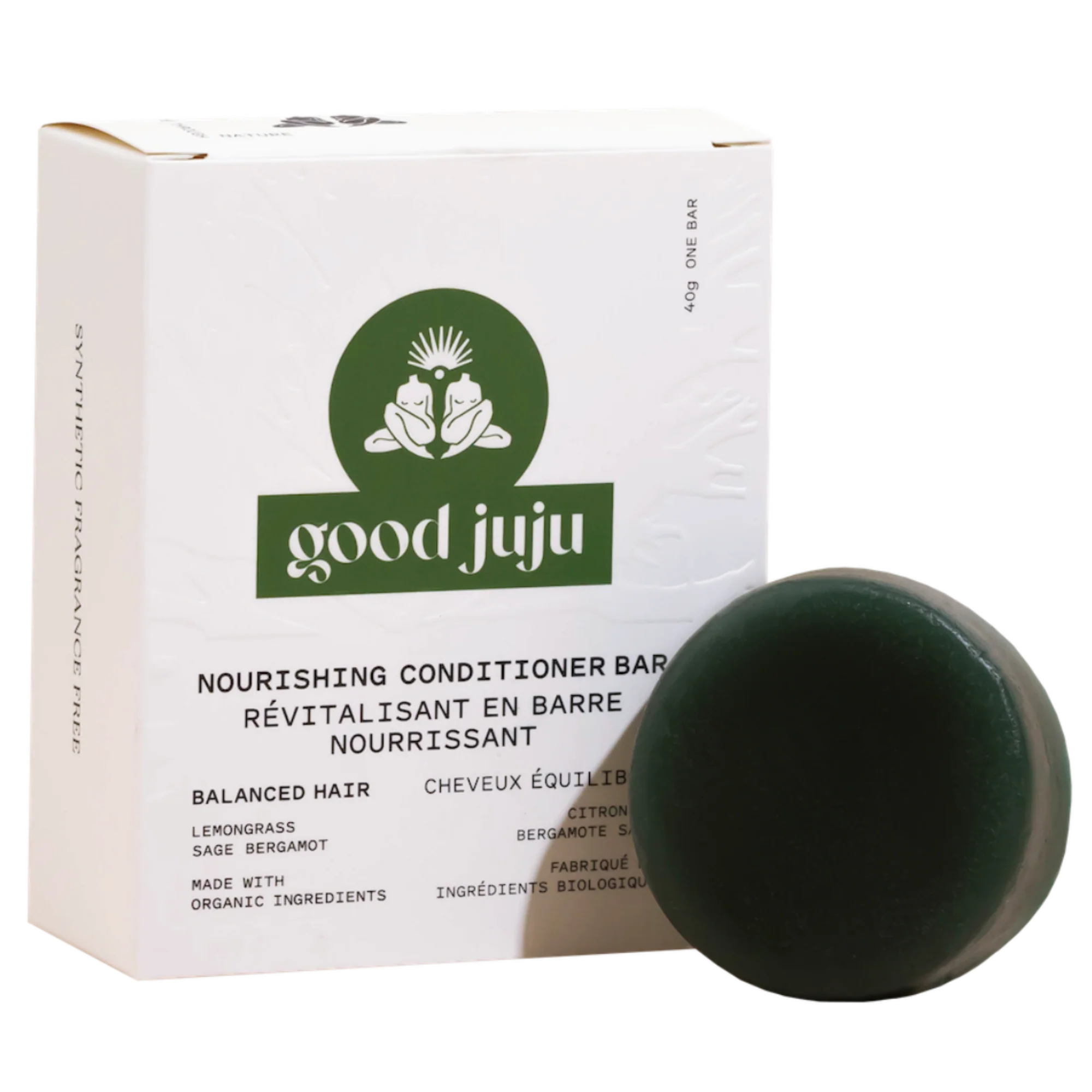 Sustainable Good Juju Body Home Nourishing Conditioner Bar for Balanced Normal Hair Contemporary