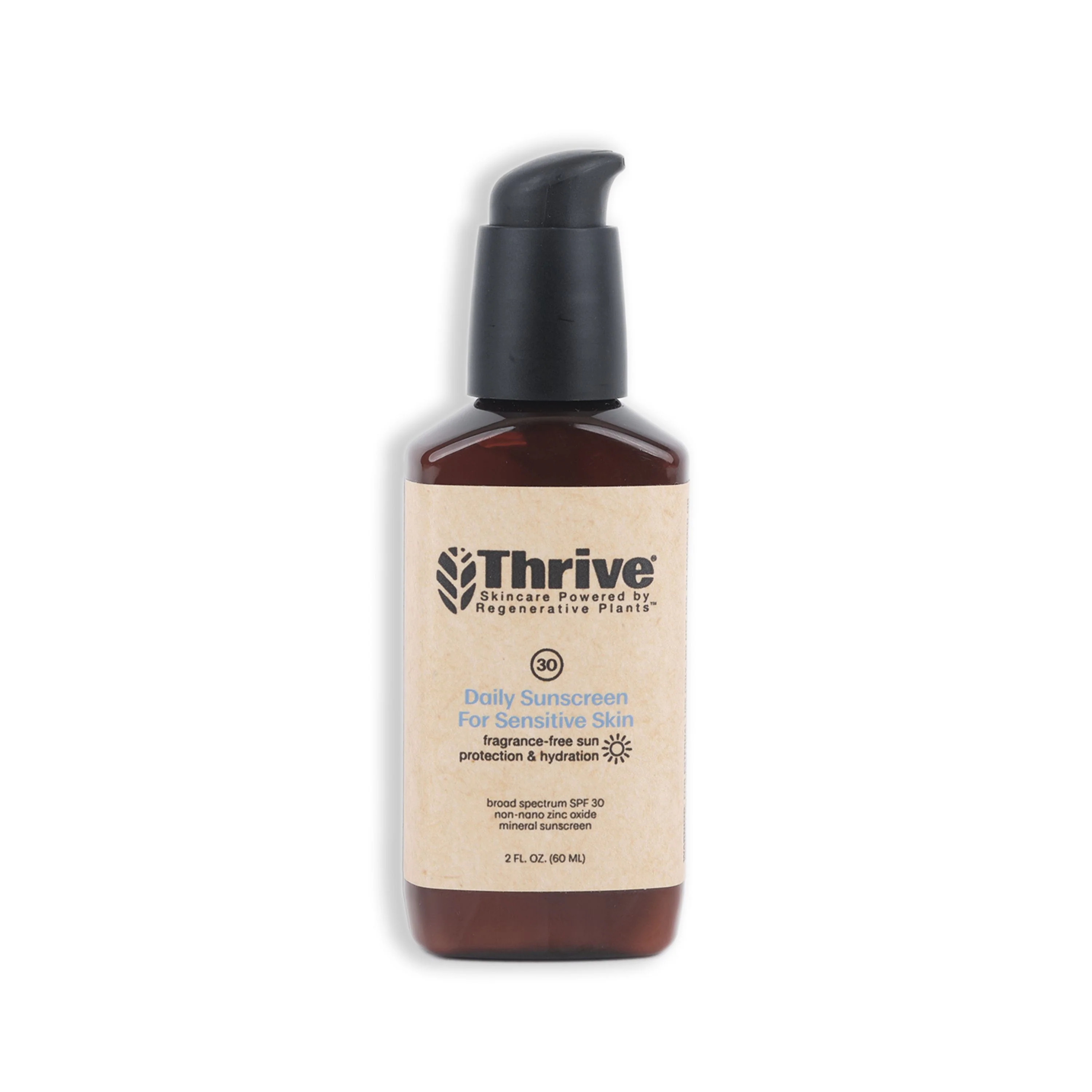 Contemporary Thrive Natural Care Daily Sunscreen for Sensitive Skin - SPF 30 Certified