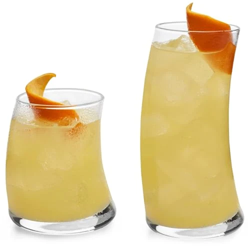 Official Swerve Drinking Glasses Set of 16 Healthy