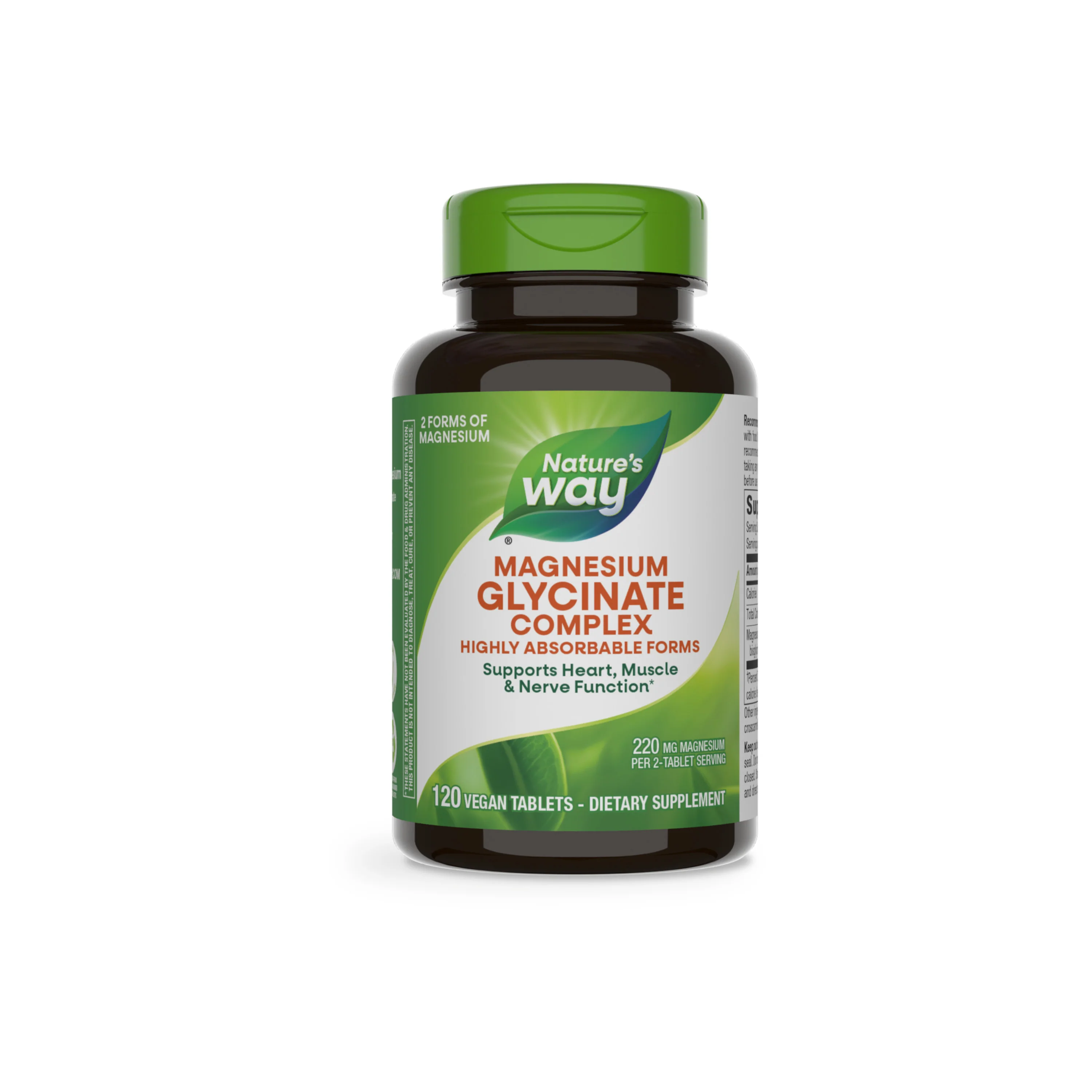 Breathable Nature's Way Magnesium Glycinate Complex Environmentally Friendly