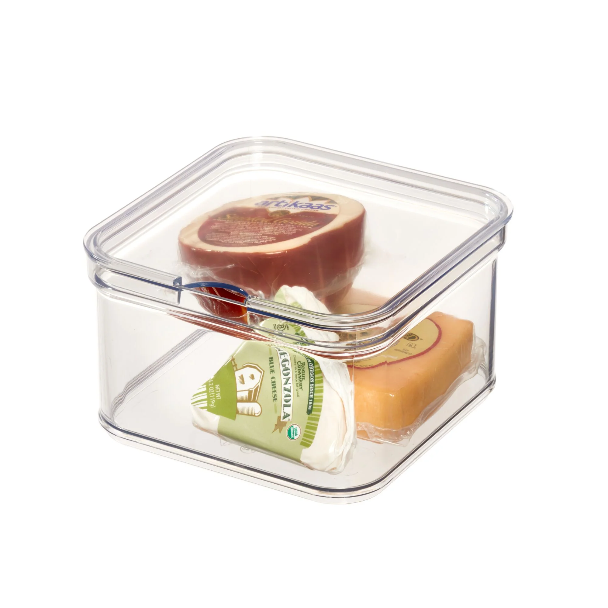 Classic iDesign Single Fridge Bin made with Recycled Plastic Consistent