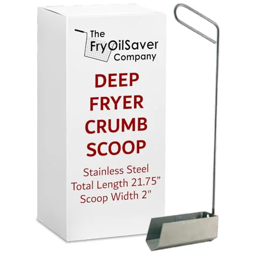 Environmentally Friendly V Shaped Deep Fryer Strainer Scoop Reliable