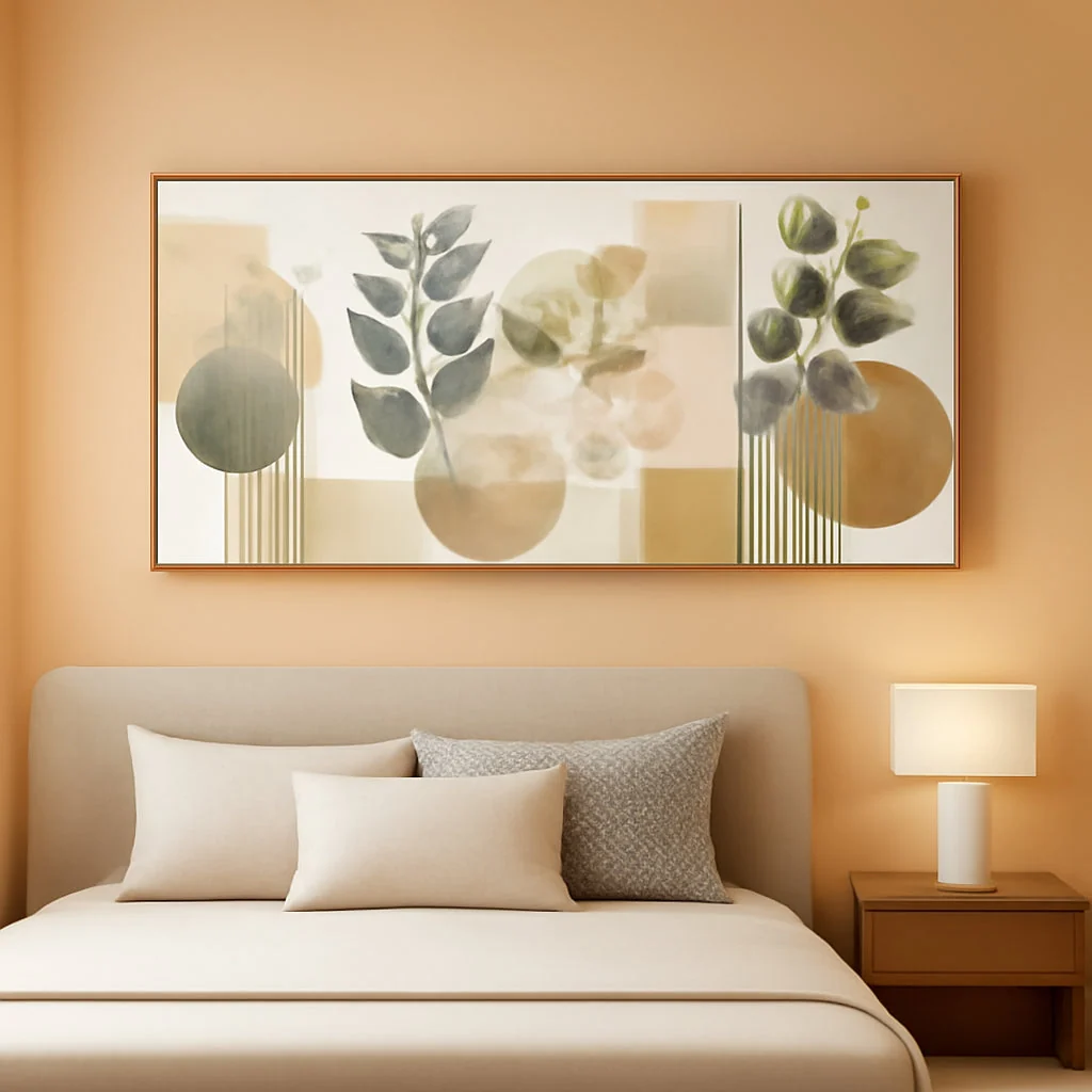 Powerful Elegant Emerald Green Bohemian Wall Art 29x58Inches Easy-to-Use