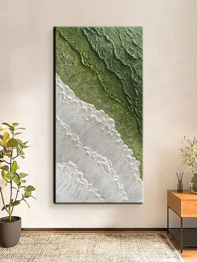 Advanced 60x120 cm Hand Painted Abstract Expressionist Wall Art Efficient