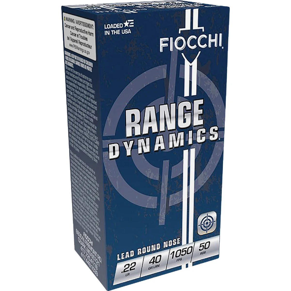 Professional Fiocchi Field Dynamics 22FLRN 40 Grain Rimfire Ammunition Classic
