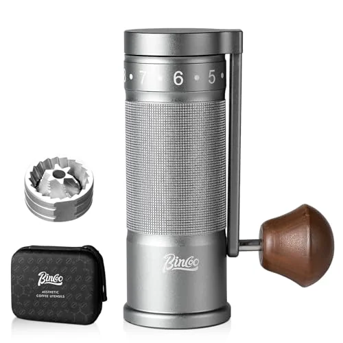 Secure Manual Coffee Grinder Manual Foldable Handle Consistent