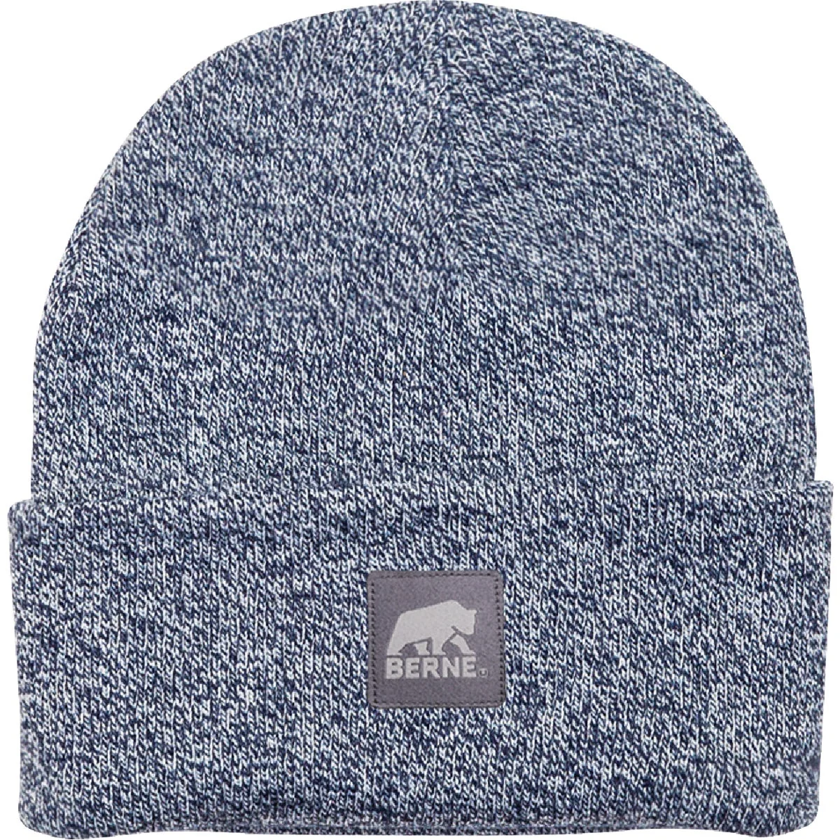 Functional Berne Heritage Blue White Knit Cuff Beanie Verified