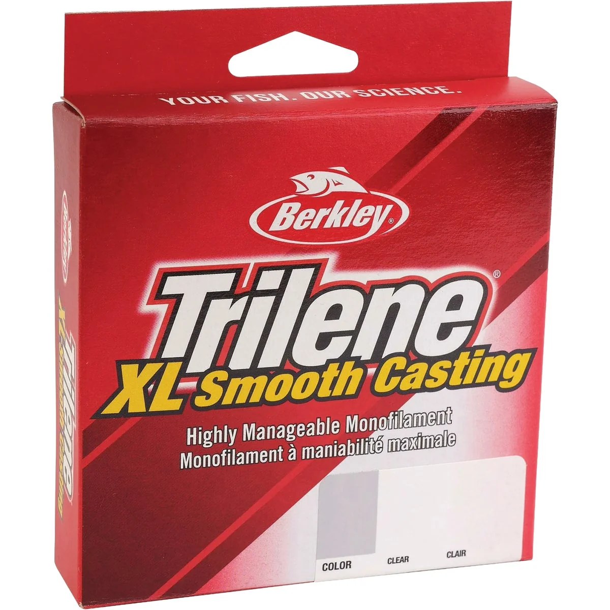 Environmentally Friendly Berkley Trilene XL 6 Lb. 110 Yd. Clear Monofilament Fishing Line Convenient