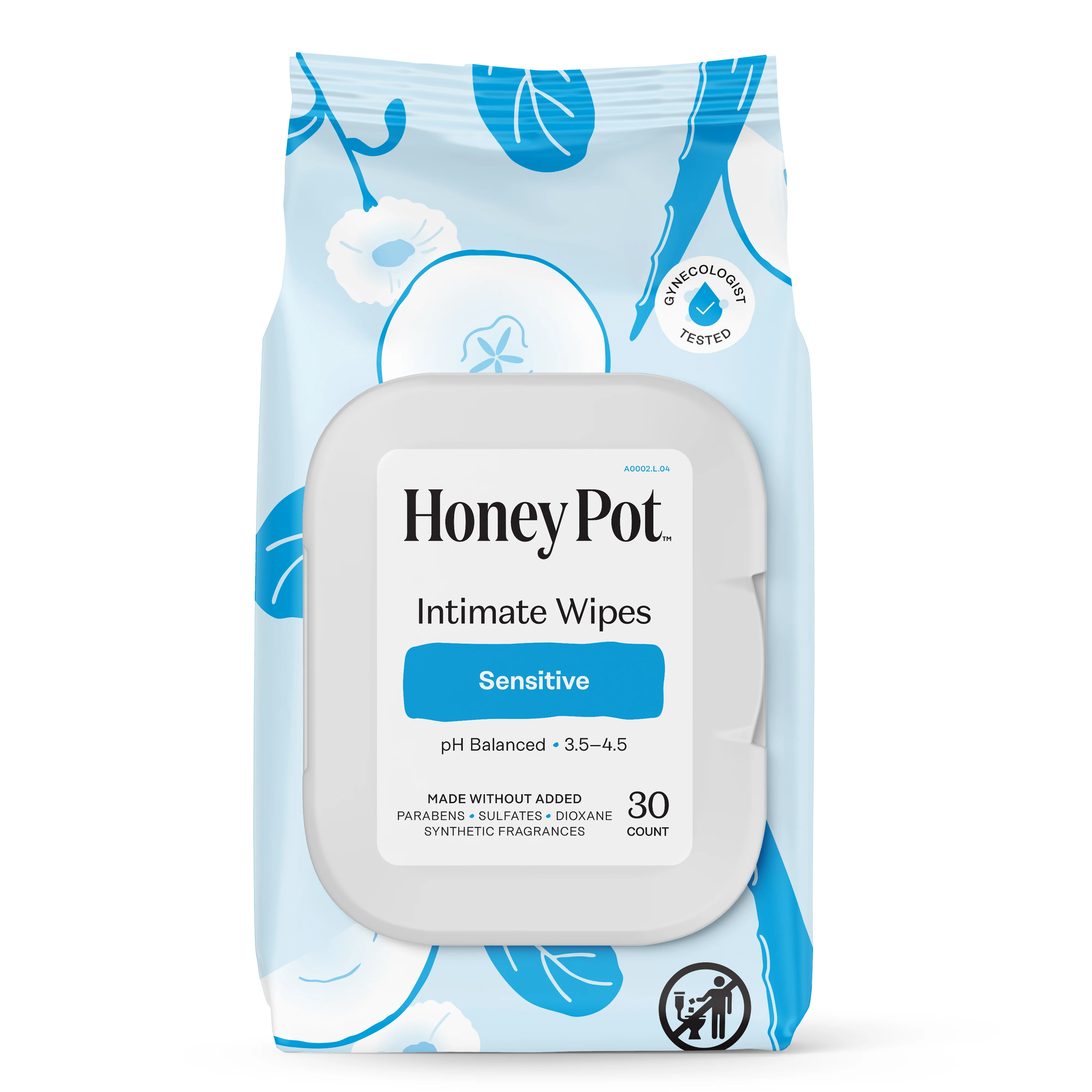 Crafted HoneyPot Intimate Wipes - Sensitive Excellent
