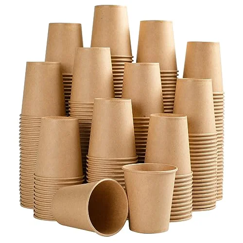 Superior 400 Pack 5 oz Kraft Paper Cups 400 Count Official
