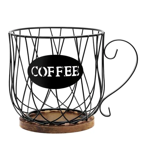 Superior Rustic Metal K Cup Coffee Pod Holder Organic