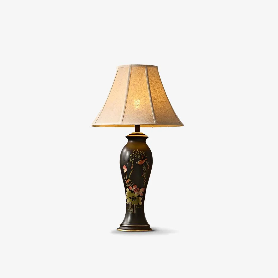 Exceptional Lotus Ceramic Table Lamp Smart