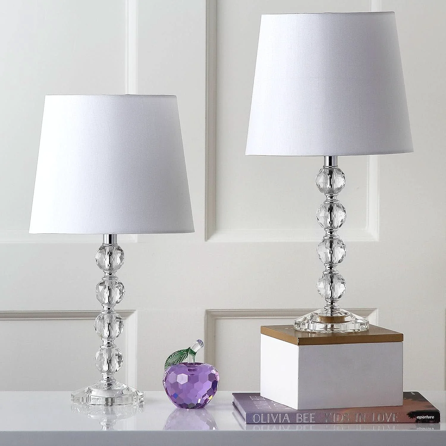 Classic Chara cteristically Elegant Crystal Orb Table Lamps LED Superior