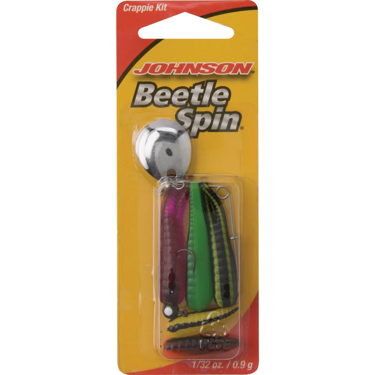 First-Class Johnson 1 In. Beetle Spin Crappie Buster Fishing Lure 5-Pack Healthy