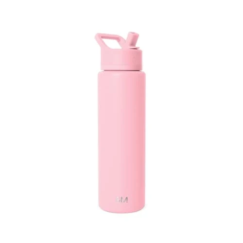 Smooth Insulated Water Bottle with Straw Powerful
