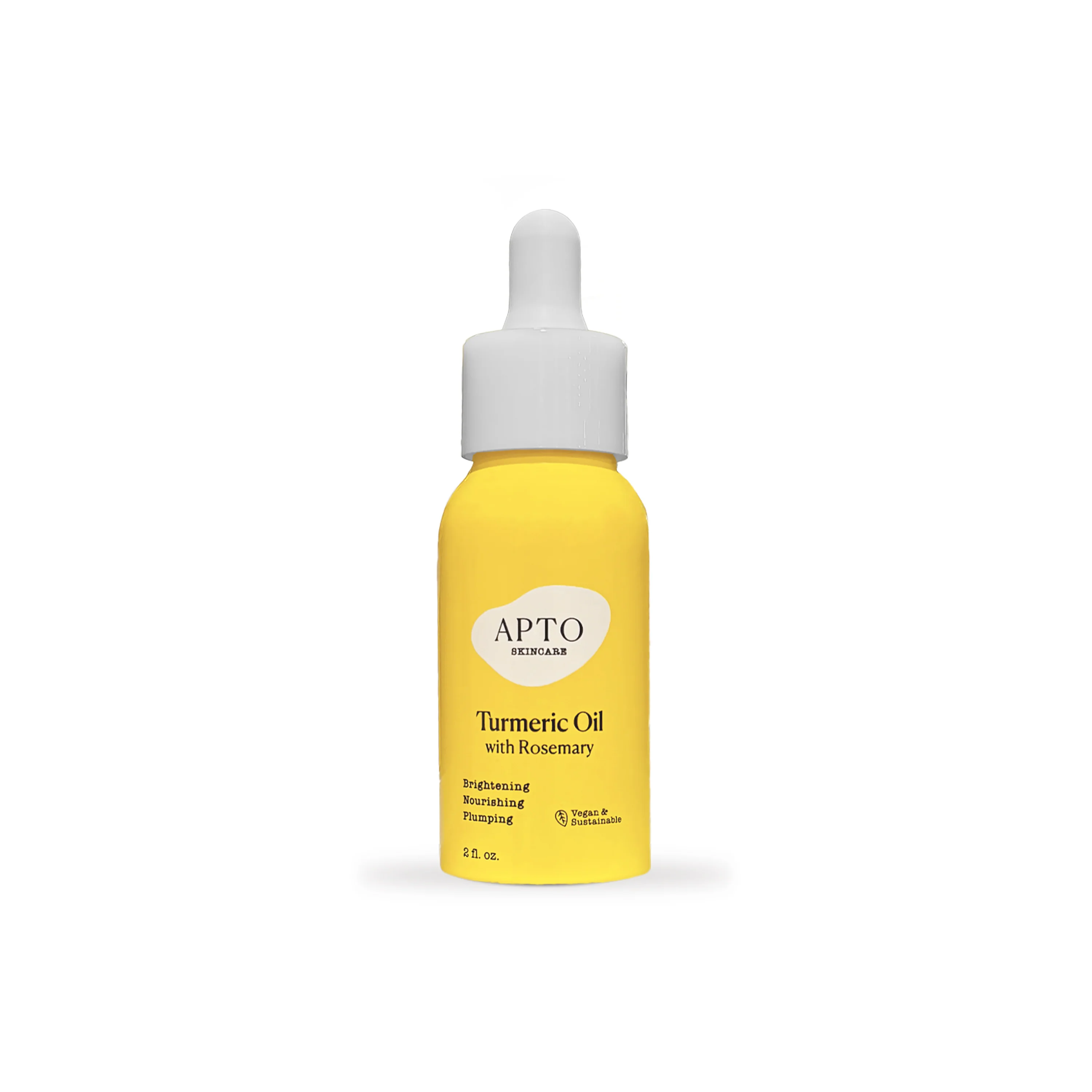 Fine Crafted APTO Skincare Turmeric Oil with Rosemary Brightening Moisturizing Facial Oil Contemporary