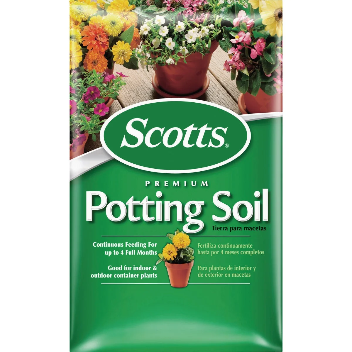 Trendy Scotts 1 Cu. Ft. Premium Potting Soil with Fertilizer