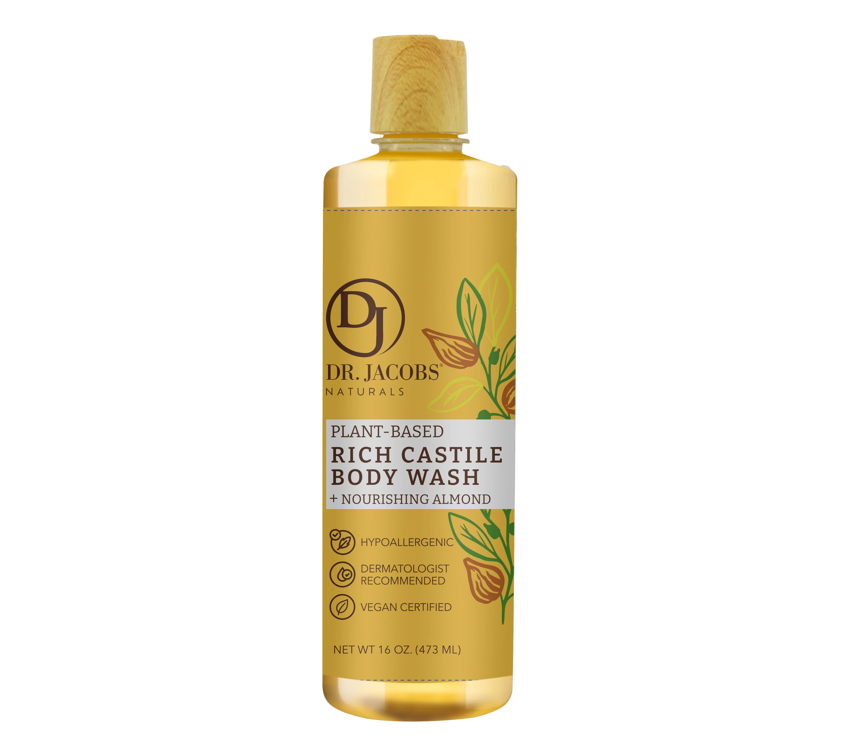 Next-Generation Dr. Jacobs Naturals Rich Castile Body Wash Casual