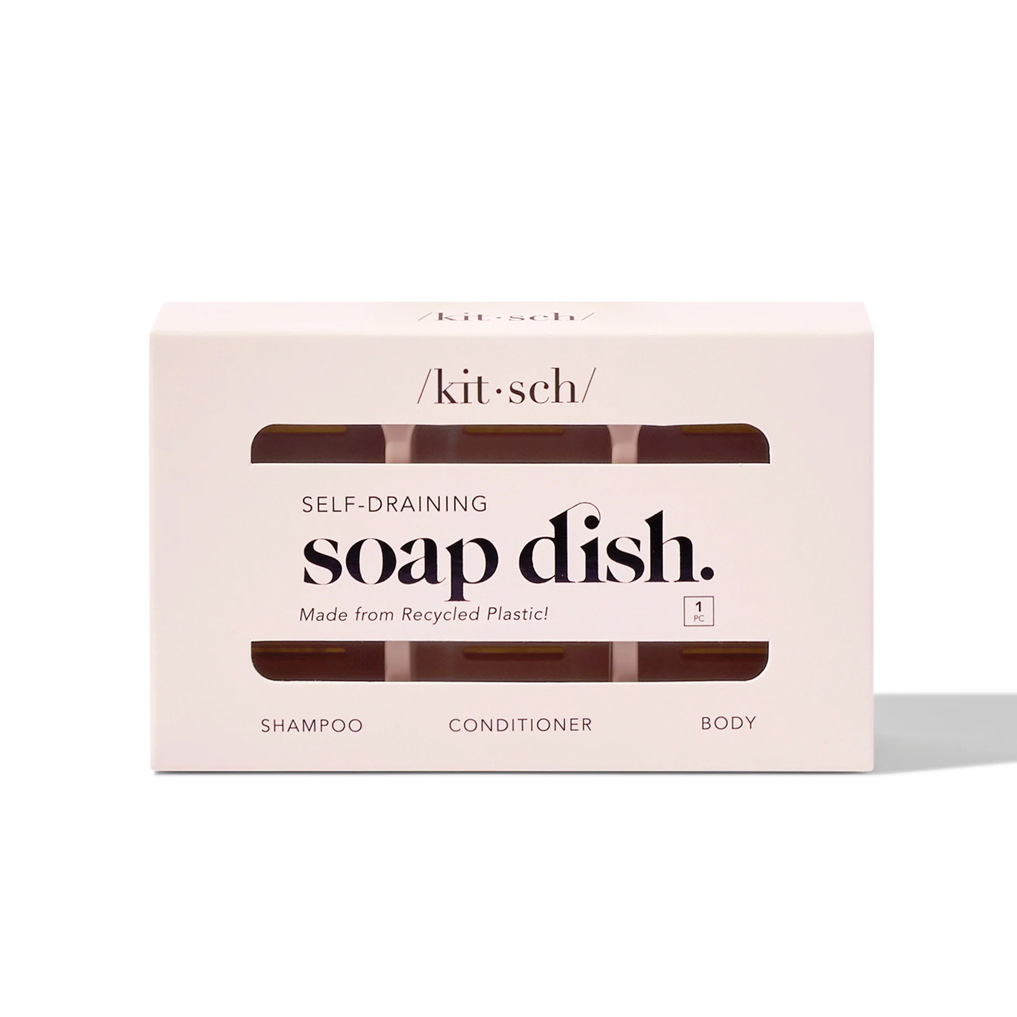 Organic Kitsch Self Draining Soap Dish Luxury
