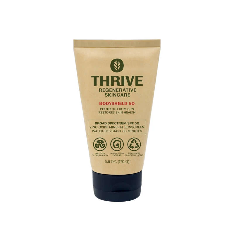 Environmentally Friendly Thrive Natural Care BodyShield Mineral Sunscreen SPF 50 Eco-Friendly