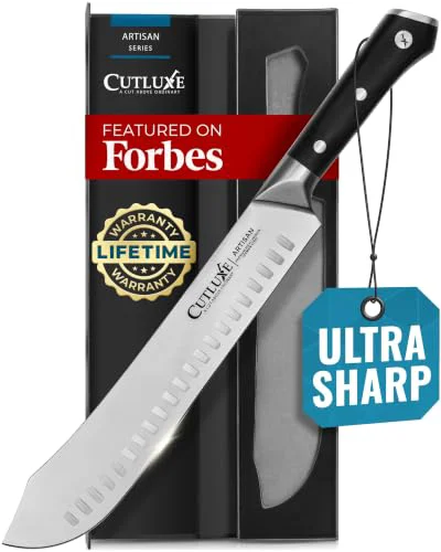Professional Butcher Knife 10 Bullnose Carving Knife for Meat Unique