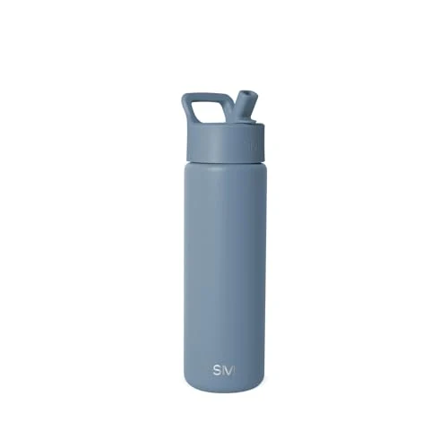Expertly Made Insulated Water Bottle with Straw Sustainable