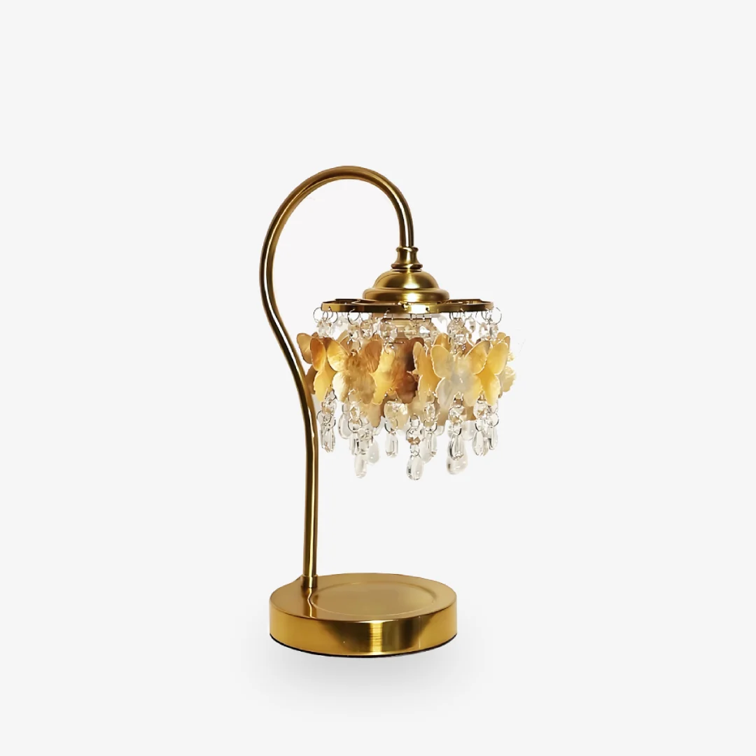 Durable Butterfly Tassel Table Lamp Easy-to-Use