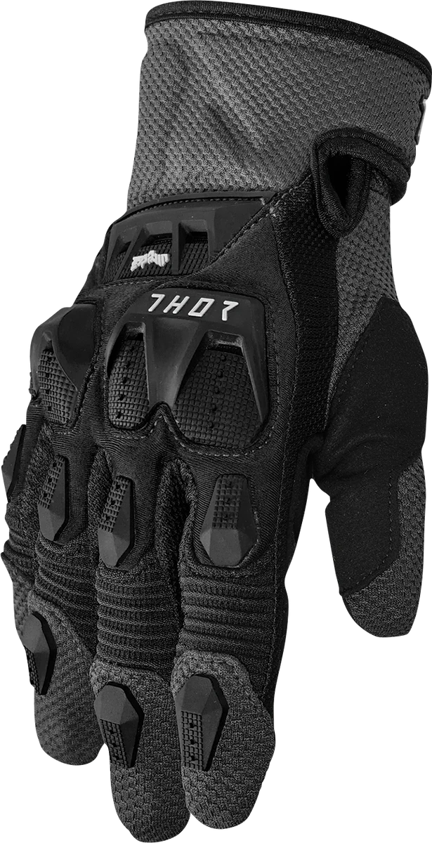 Sustainable Thor Terrain Gloves - Black Charcoal - Medium 3330-7281 First-Class