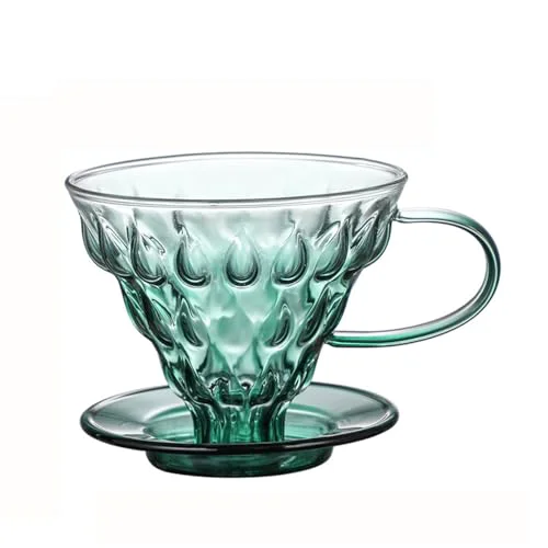 Artisan Glass Coffee Dripper 25.99 Count Reusable