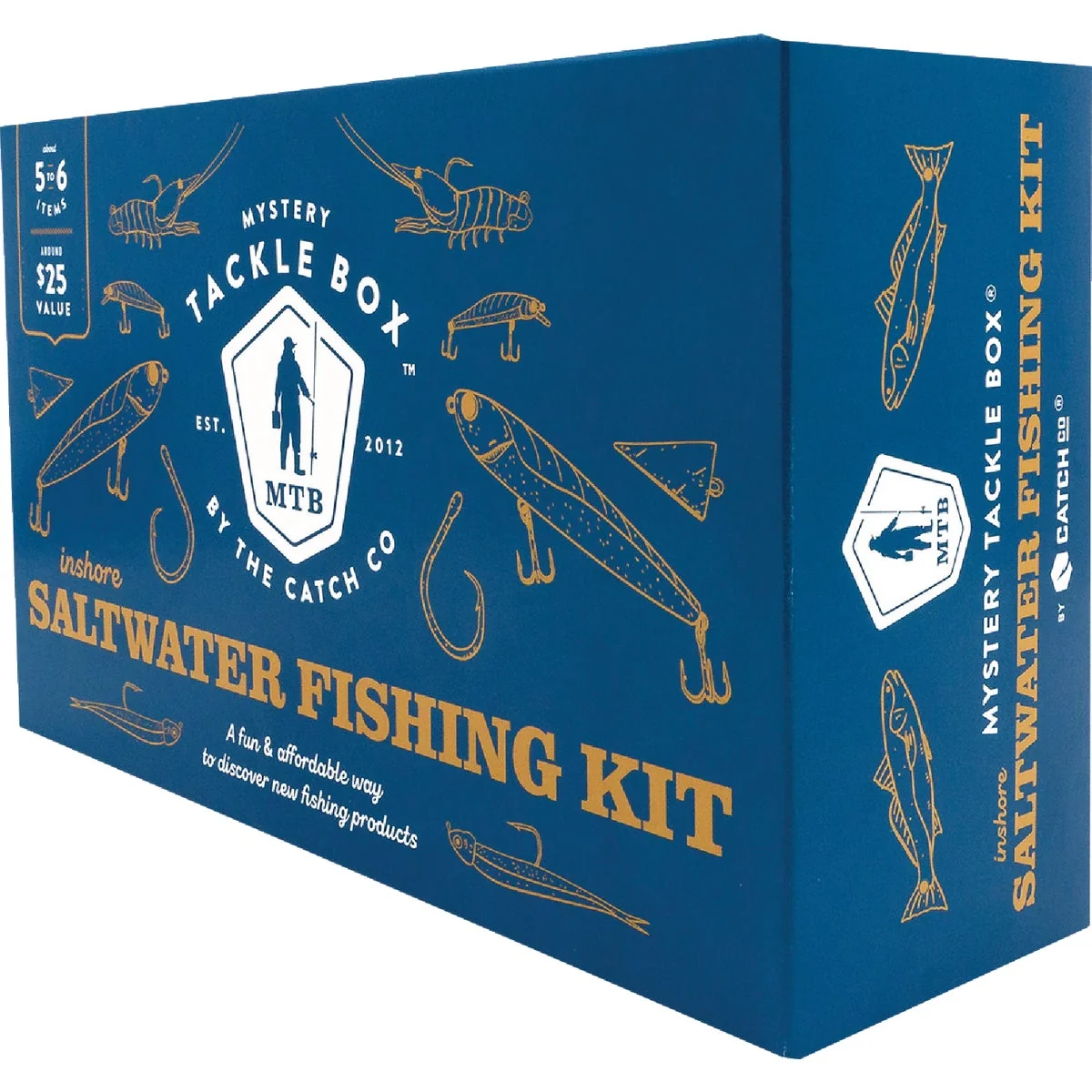 Luxury Mystery Tackle Box Inshore Salt Regular Fishing Kit Modern