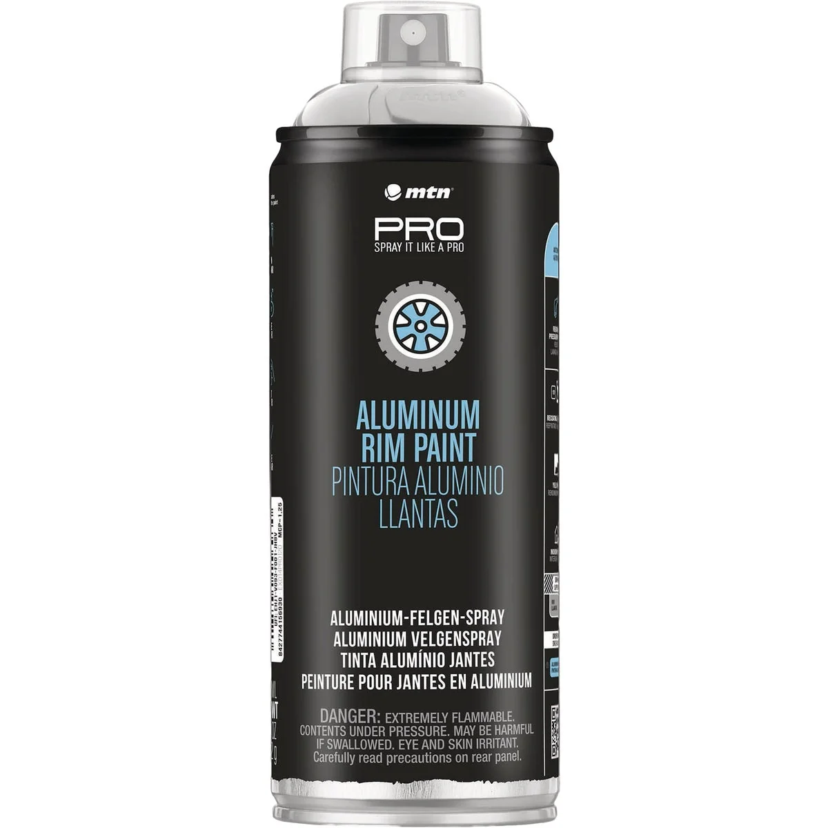 Advanced MTN WEPRO 400ml Aluminum Wheel Spray Paint Flexible