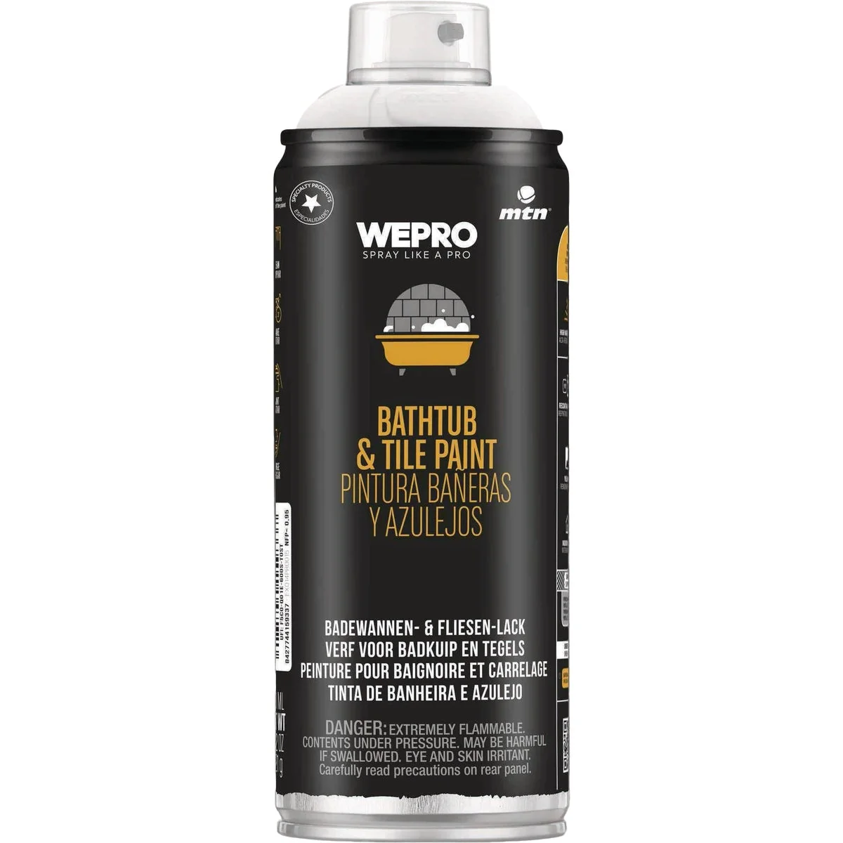 Dependable MTN PRO 400ml Bathtub Tile Spray Paint Minimalist