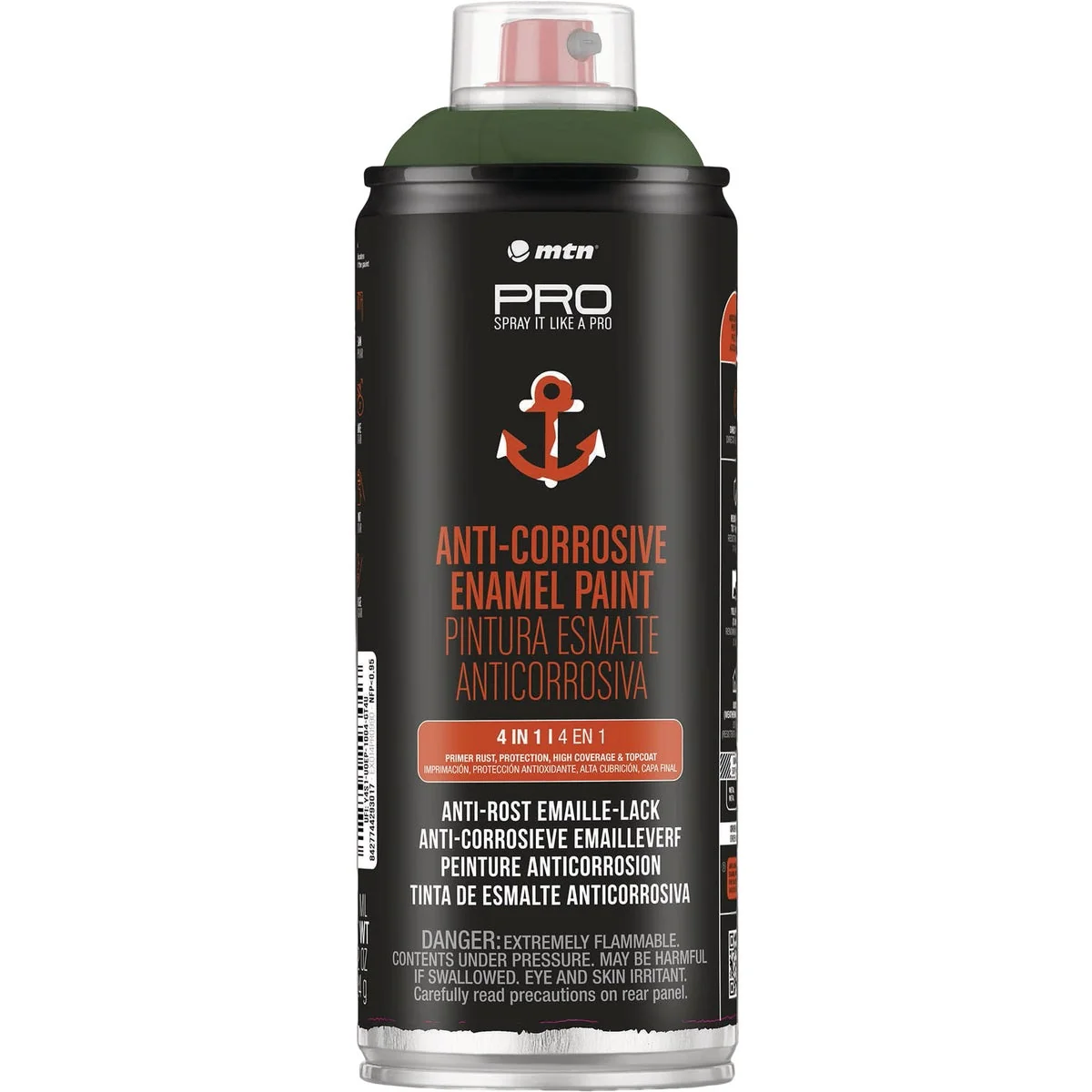 Exceptional MTN WEPRO 400ml Green Anti Corrosive Spray Paint Modern