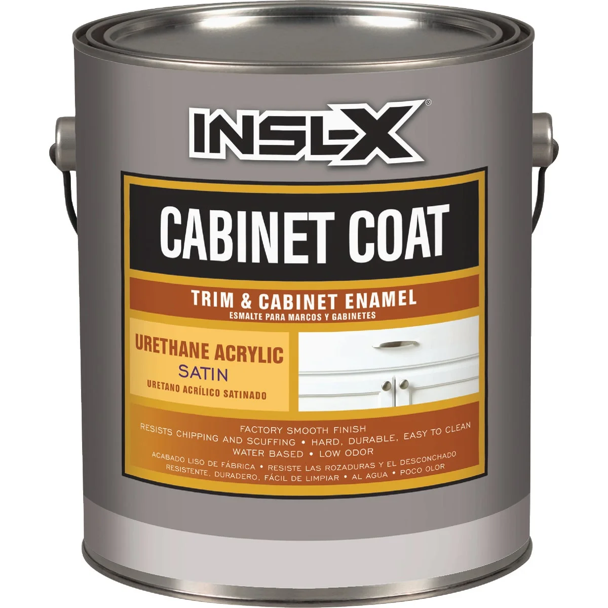 Innovative Insl-X 1 Gal. White Satin Cabinet Coating Natural