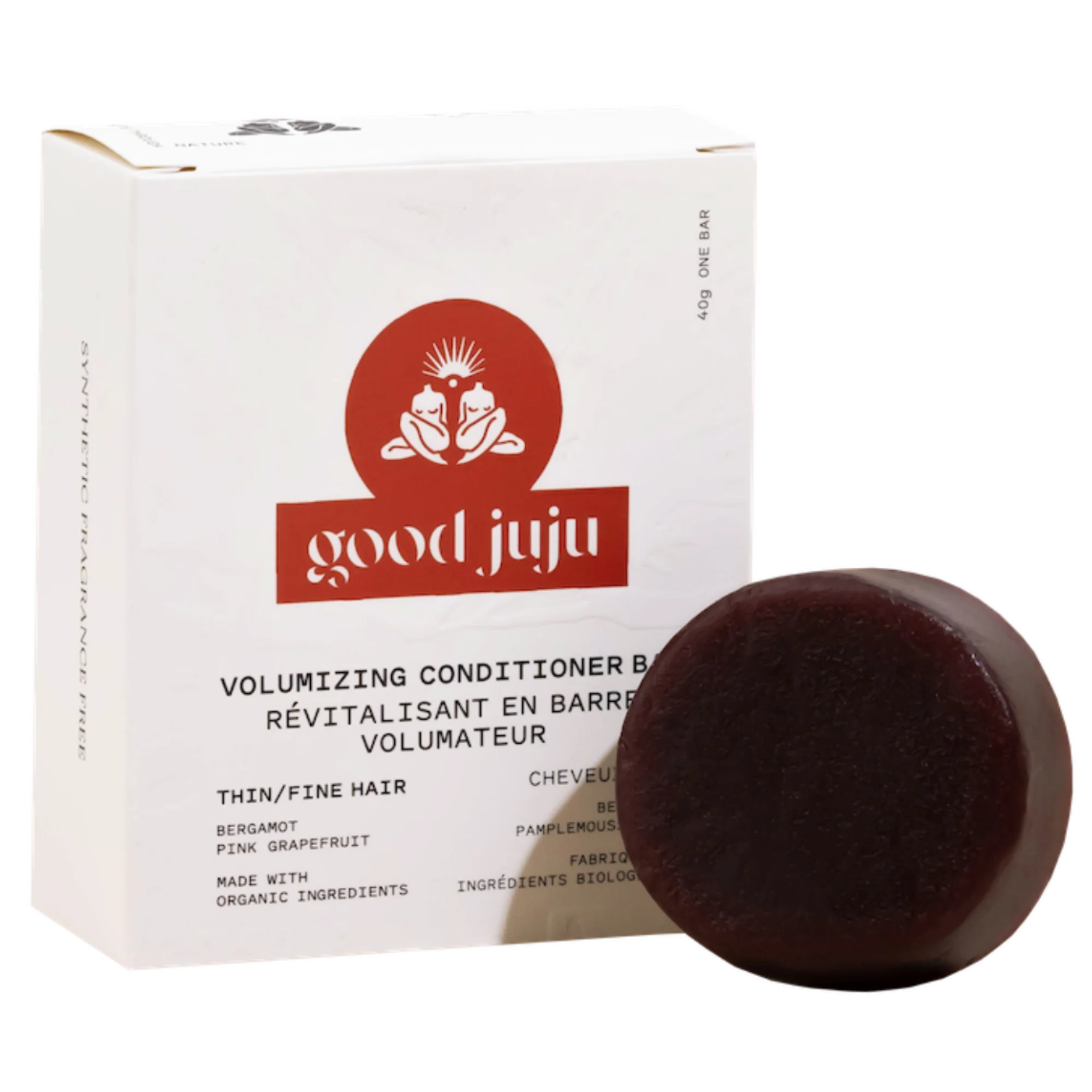 Recyclable Good Juju Body Home Volumizing Conditioner Bar - For Oily Fine Hair Specialty